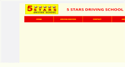 Desktop Screenshot of 5starsdriving.com.au